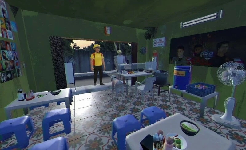 Sinh viên Đại Việt Cần Thơ trải nghiệm phở Anh Hai – Trend ẩm thực & game