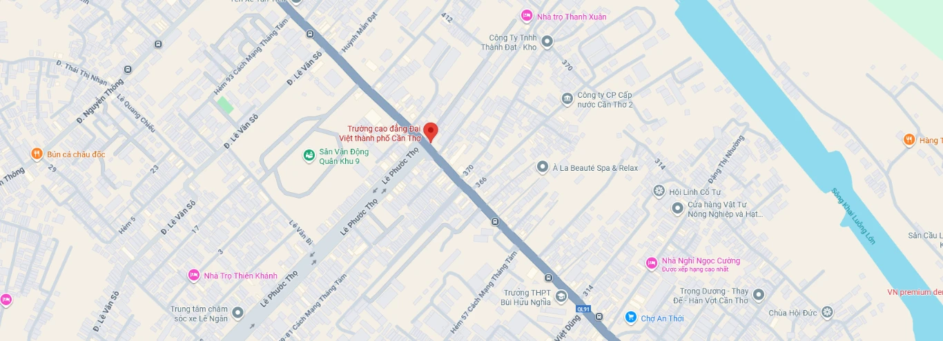 Trường Trung Cấp Đại Việt Tp Cần Thơ