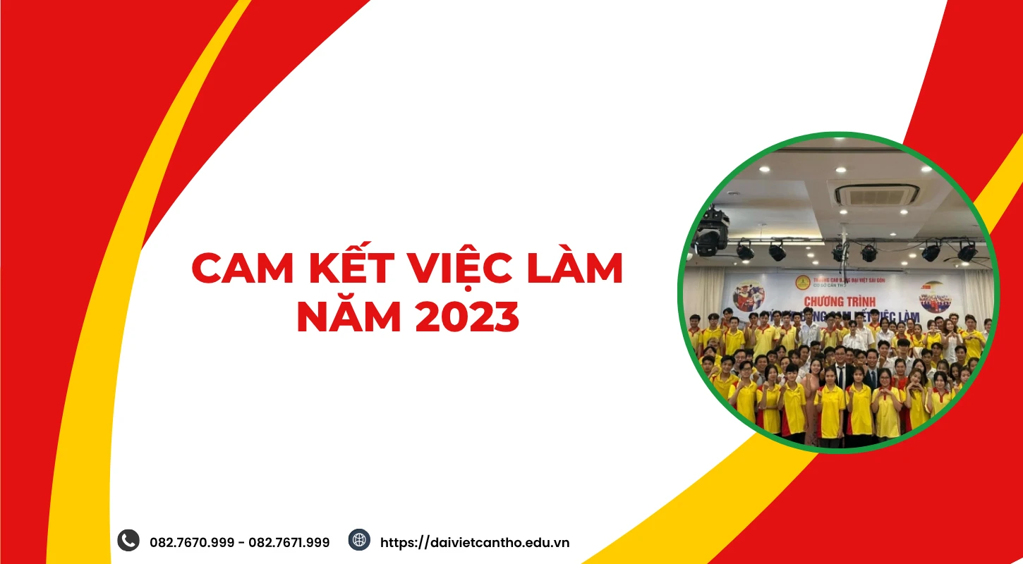 Cam kết việc làm năm 2023